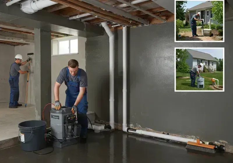 Basement Waterproofing and Flood Prevention process in Venice, IL